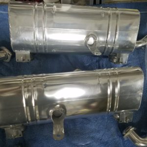CKT stainless dual exhaust system